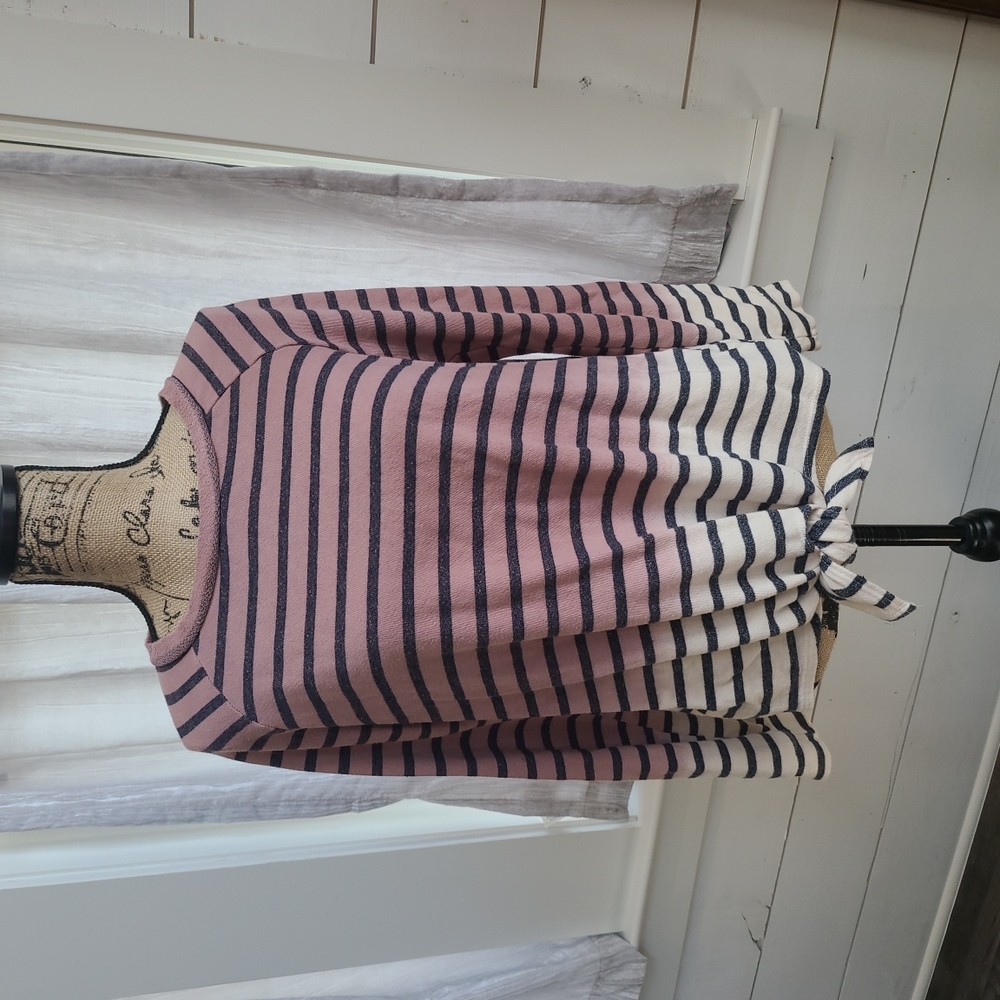 Vintage Havana Stripped Sweatshirt Ladies Small